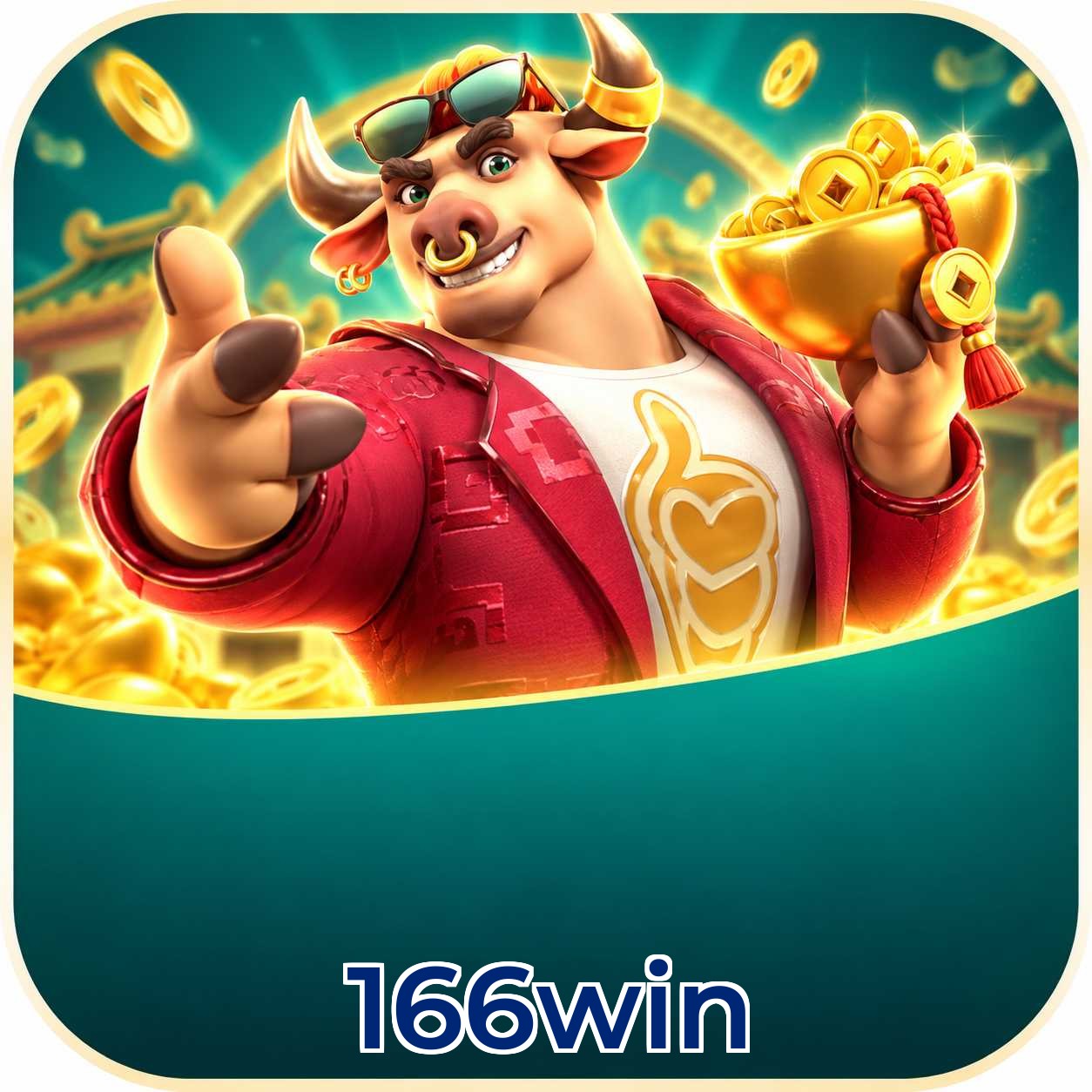 166win Logo - Bônus com Rollover Justo